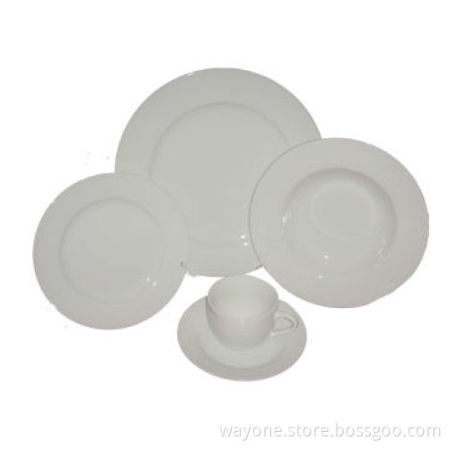 20-piece Porcelain Dinnerware Set, Made of Super White Porcelain and Ceramic